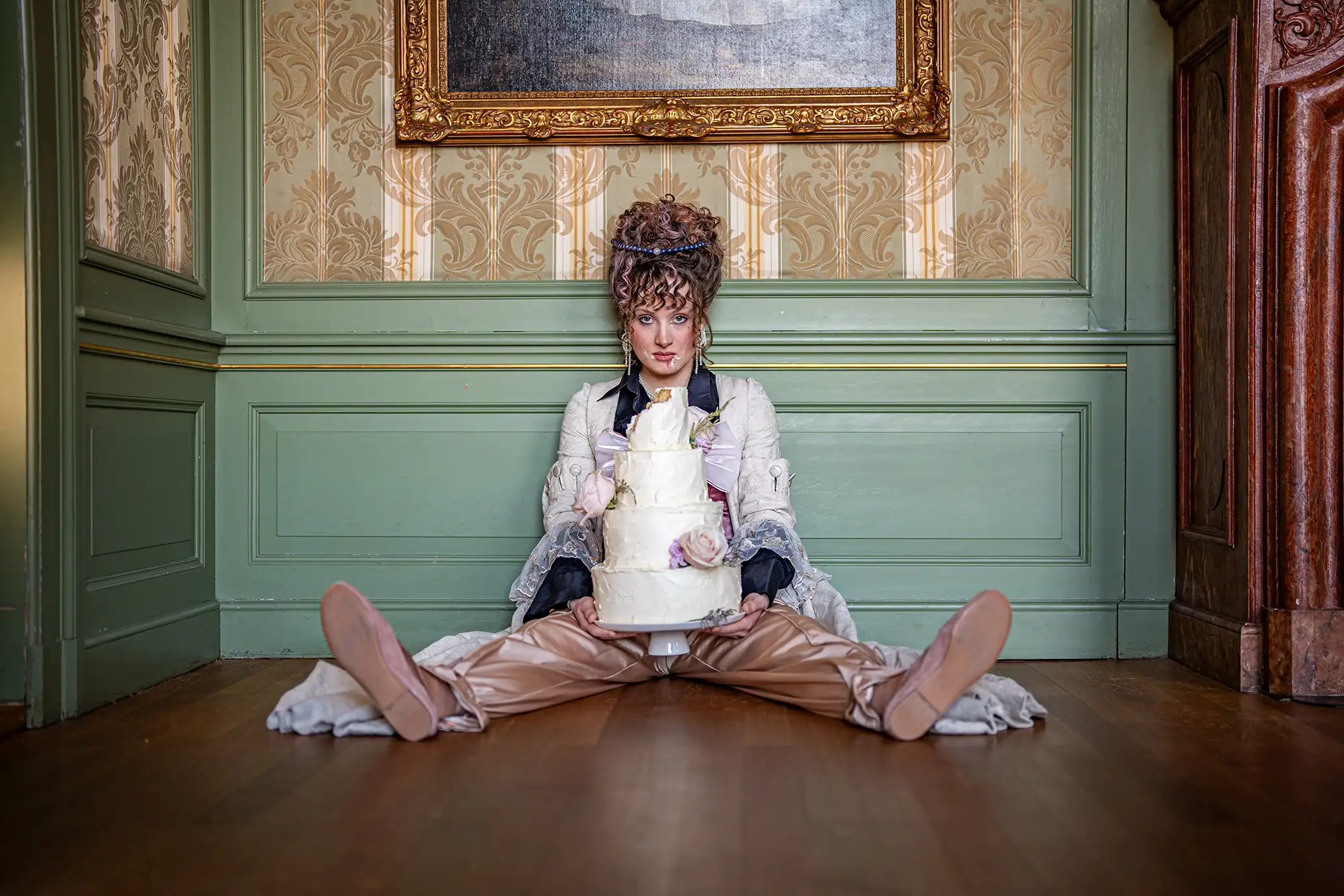 Etend van de heerlijke taart